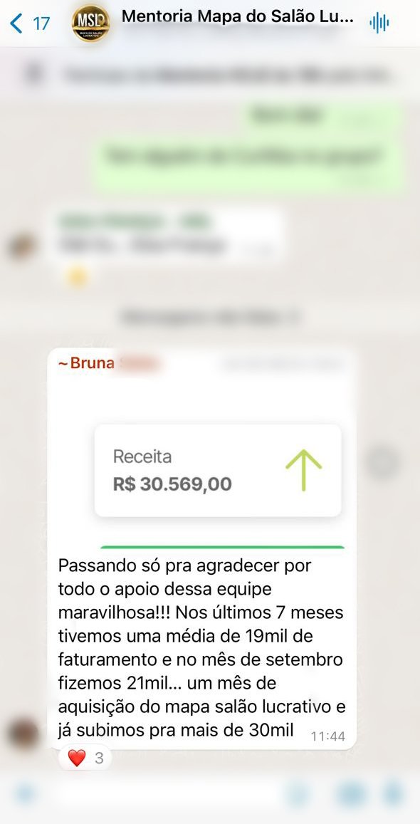 Depoimento de cliente 1