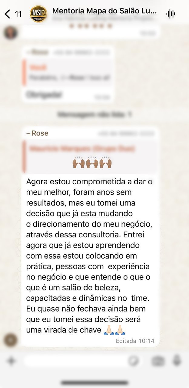 Depoimento de cliente 6